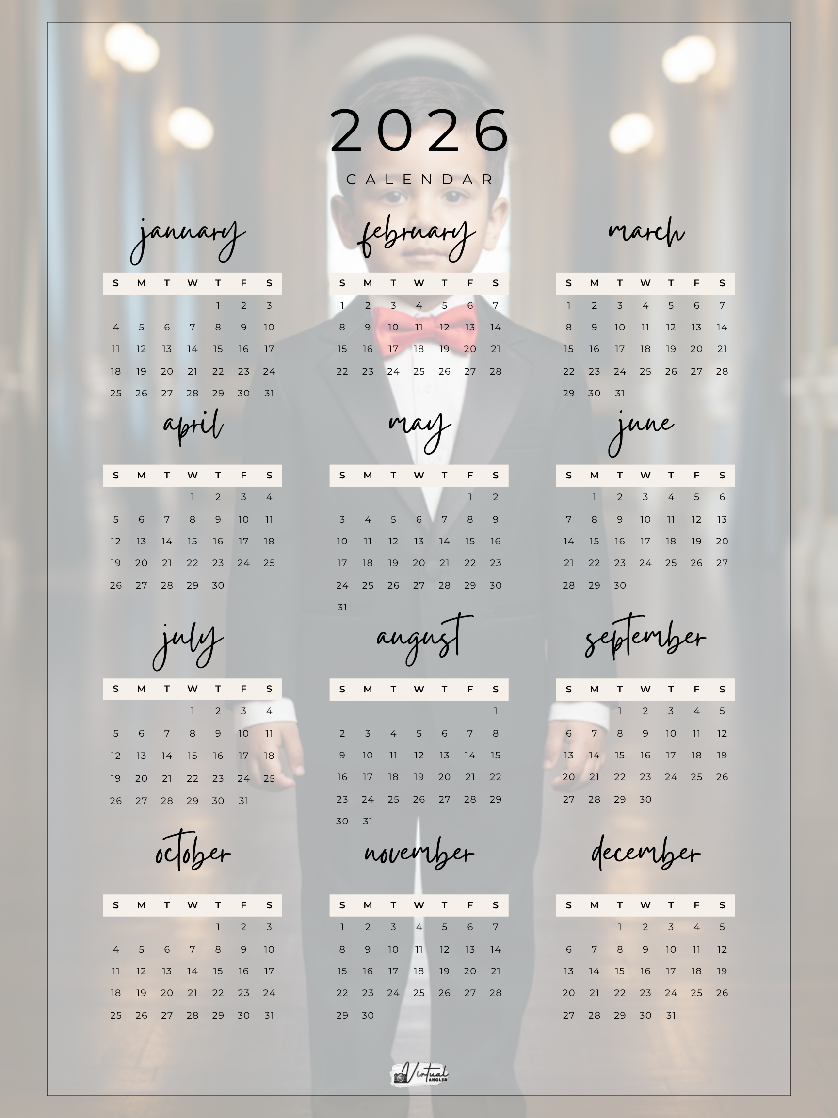 2026 Custom Calenders