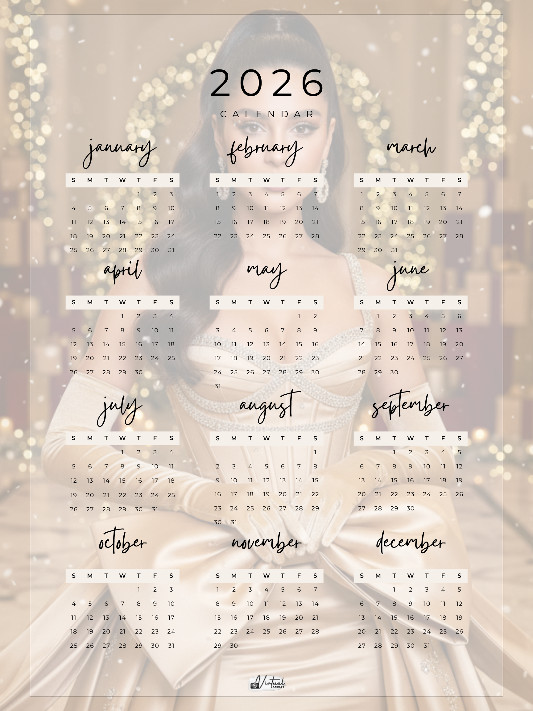 2026 Custom Calenders
